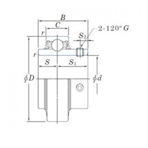 Подшипник RB208-25 KOYO #1 image