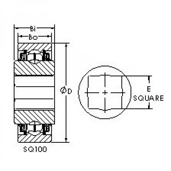 Подшипник SQ108-100 AST #1 image