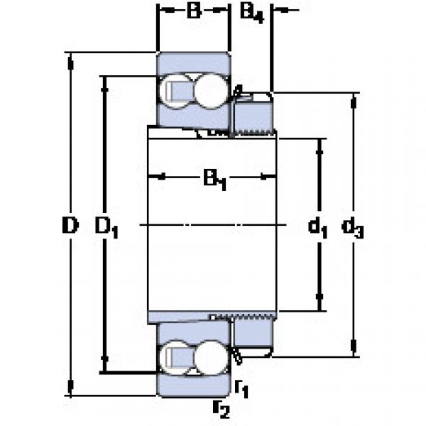 Подшипник 1310 EKTN9 + H 310 SKF #1 image