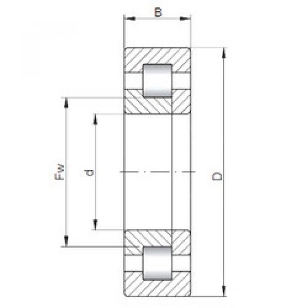 Подшипник NUP3224 CX #1 image