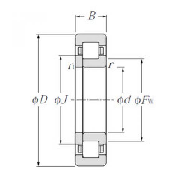 Подшипник NUP315 NTN #1 image