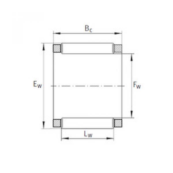 Подшипник KBK 16x20x20 INA #1 image