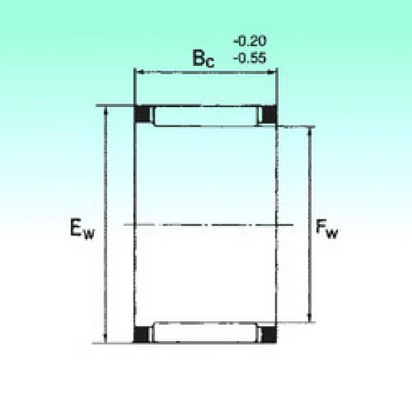 Подшипник KZK 18x24x15 NBS #1 image