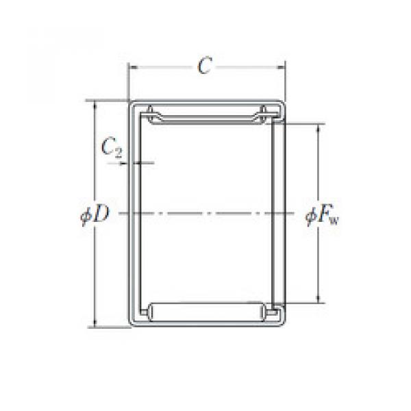 Подшипник MFJ-2516 NSK #1 image