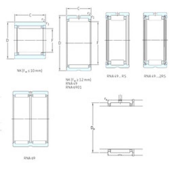 Подшипник RNA6911 SKF #1 image