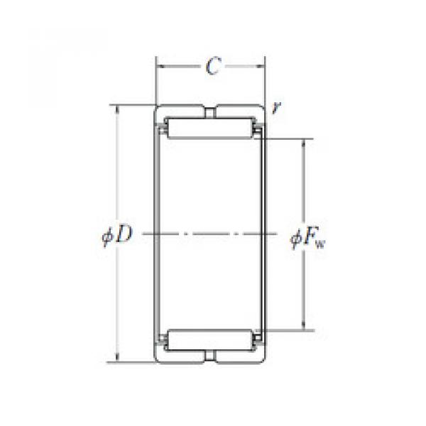 Подшипник RNA5917 NSK #1 image