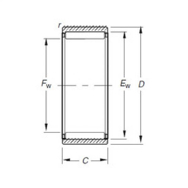 Подшипник RNAO25X35X26 Timken #1 image