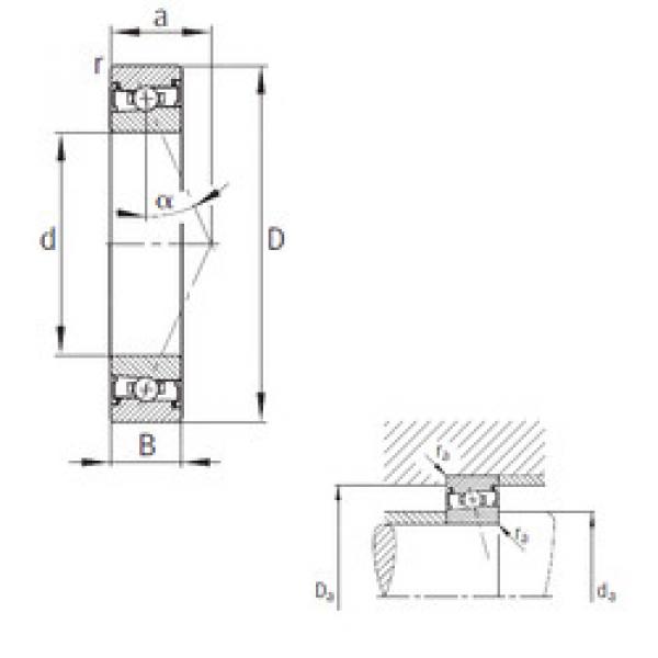 Подшипник HSS7008-E-T-P4S FAG #1 image