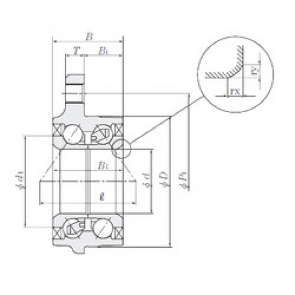 Подшипник HUB081-45 NTN #1 image