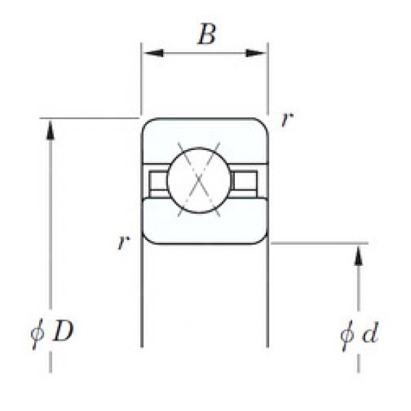 Подшипник KBX100 KOYO #1 image