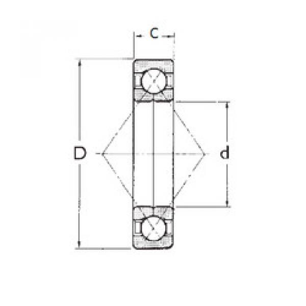 Подшипник QJ210 FBJ #1 image