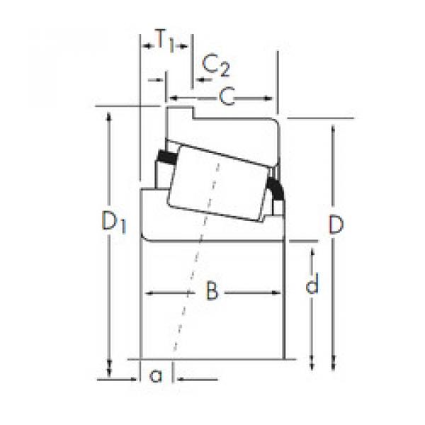 Подшипник 47681/47620-B Timken #1 image