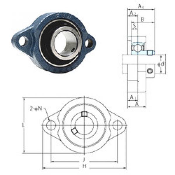 Подшипник BLF207-20 FYH #1 image