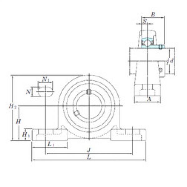 Подшипник BLP204 KOYO #1 image