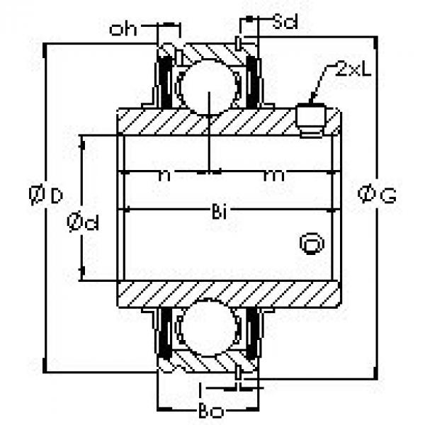 Подшипник ER206-18 AST #1 image