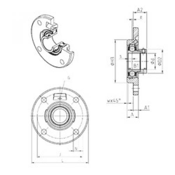 Подшипник ESFCE204 SNR #1 image