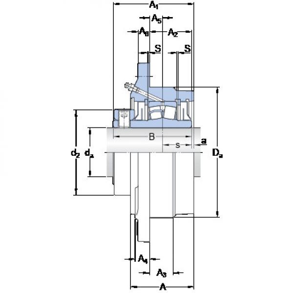 Подшипник FYRP 1 3/4-18 SKF #1 image