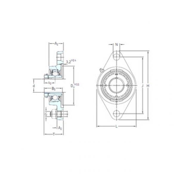 Подшипник FYTJ 50 KF+HA 2310 SKF #1 image