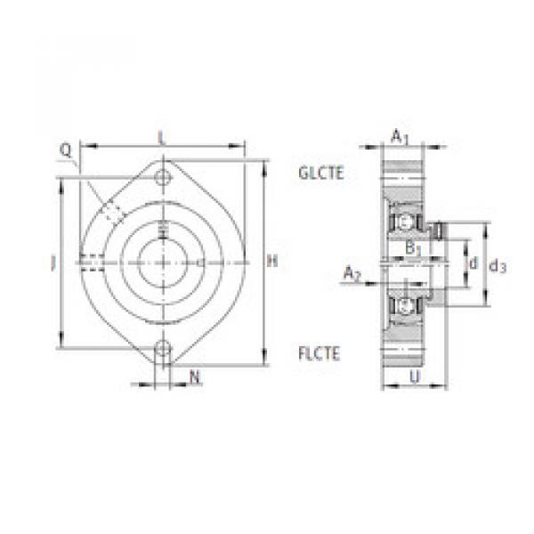 Подшипник GLCTE12 INA #1 image