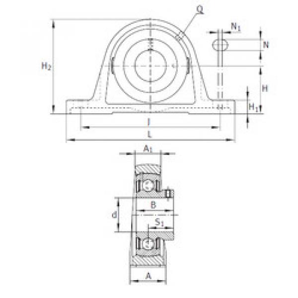 Подшипник PAKY1-1/2 INA #1 image