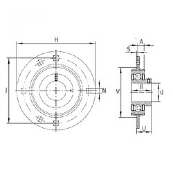 Подшипник RAY60 INA #1 image