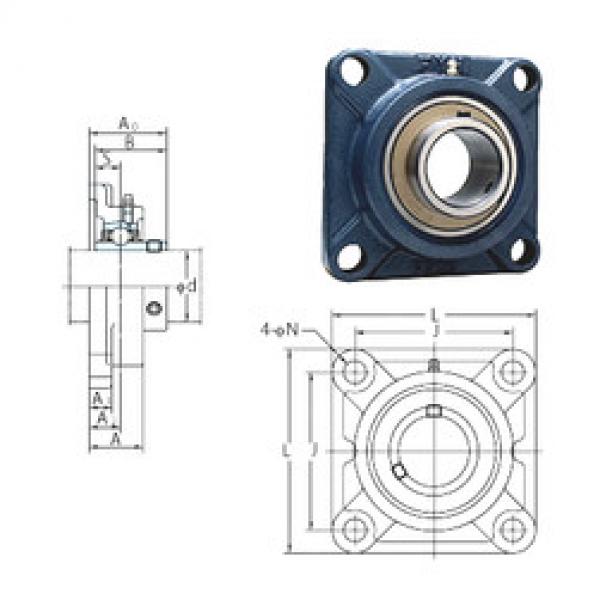 Подшипник UCF218 FYH #1 image