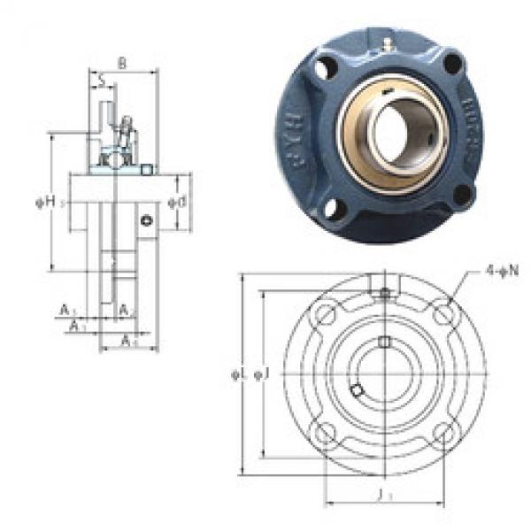 Подшипник UCFCX10-32E FYH #1 image