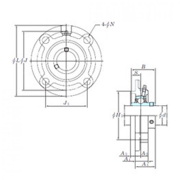 Подшипник UCFCX15-47E KOYO #1 image