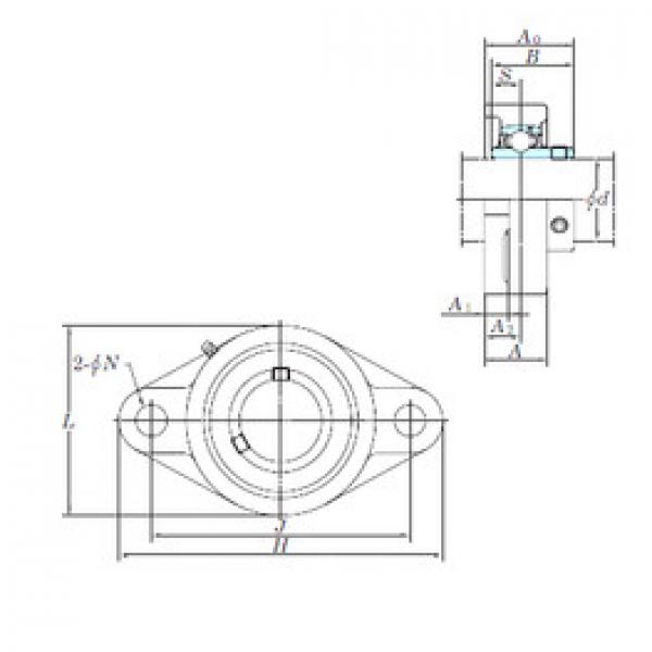 Подшипник UCFL210-32 KOYO #1 image