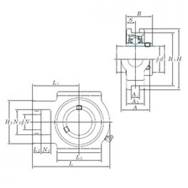 Подшипник UCTX06 KOYO #1 image