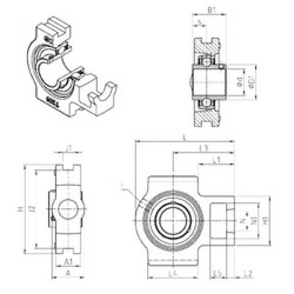 Подшипник UCT315 SNR #1 image