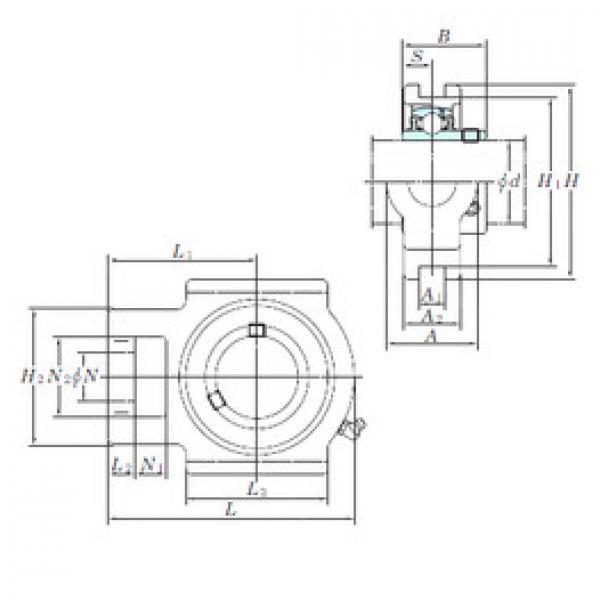 Подшипник UCTX10E KOYO #1 image