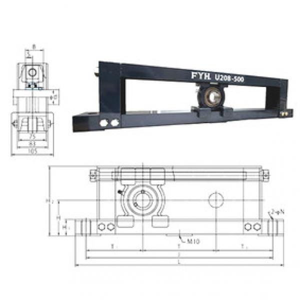 Подшипник UCTU314-800 FYH #1 image