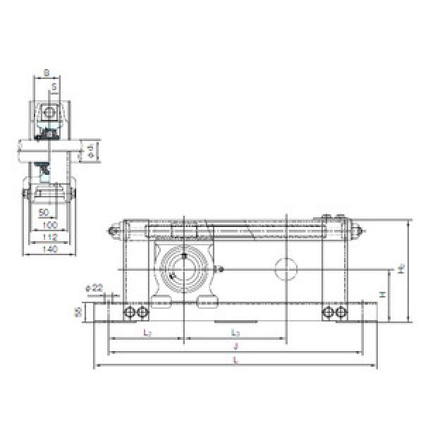 Подшипник UCTU316+WU700 NACHI #1 image