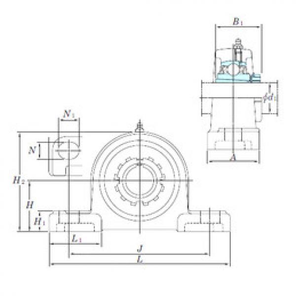 Подшипник UKP324SC KOYO #1 image