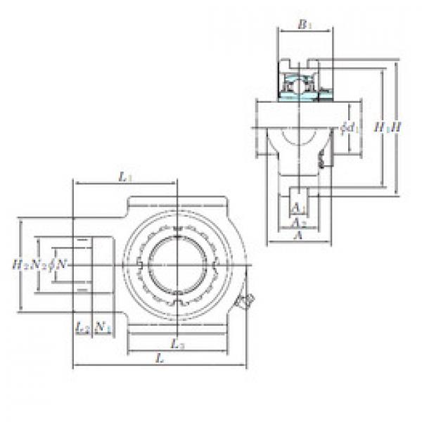 Подшипник UKT315 KOYO #1 image