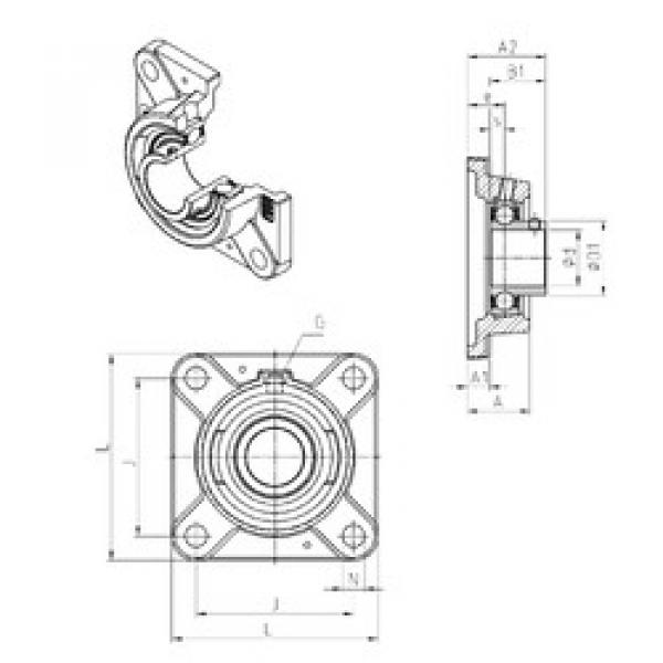 Подшипник USFE202 SNR #1 image